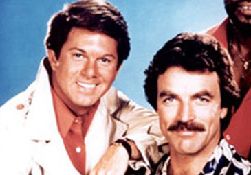 Larry Manetti and Tom Selleck in 